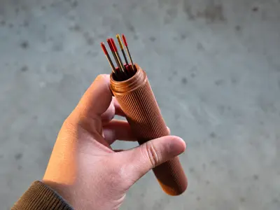 TIG Tungsten Electrode Holder with Screw Cap