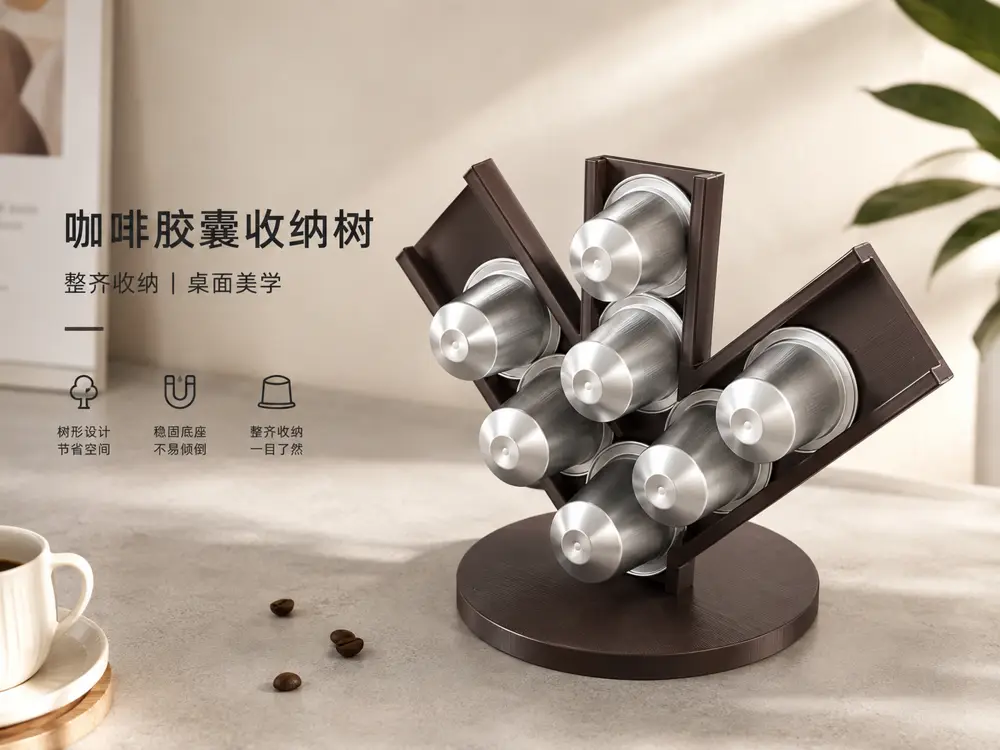 咖啡胶囊收纳树