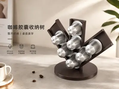 咖啡胶囊收纳树