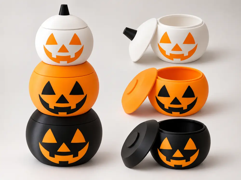 Stackable Halloween Pumpkins