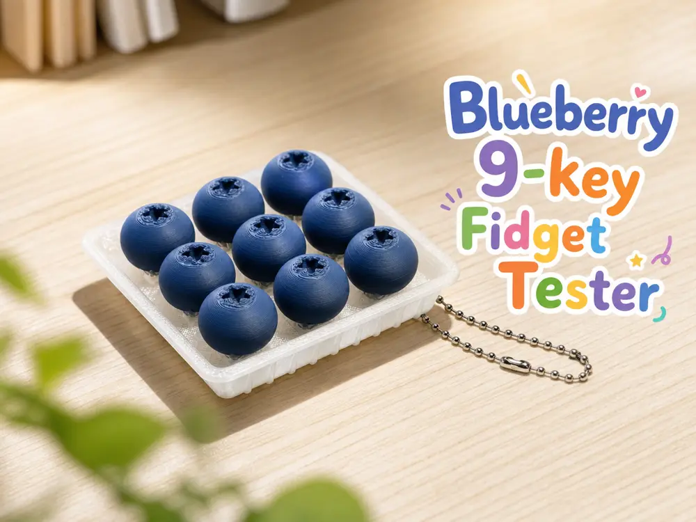 9 key Blueberry Clicker