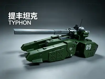 提丰坦克模型