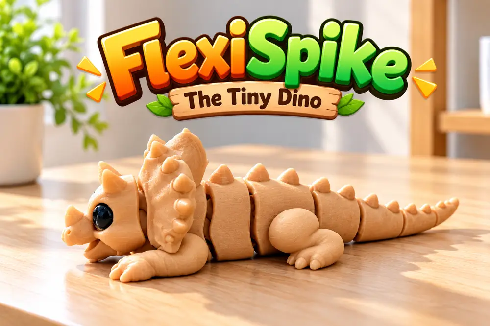 FlexiSpike – Articulated Tiny Dino