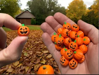 Halloween Pumpkins mini figures