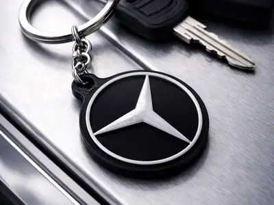Mercedes Keychain