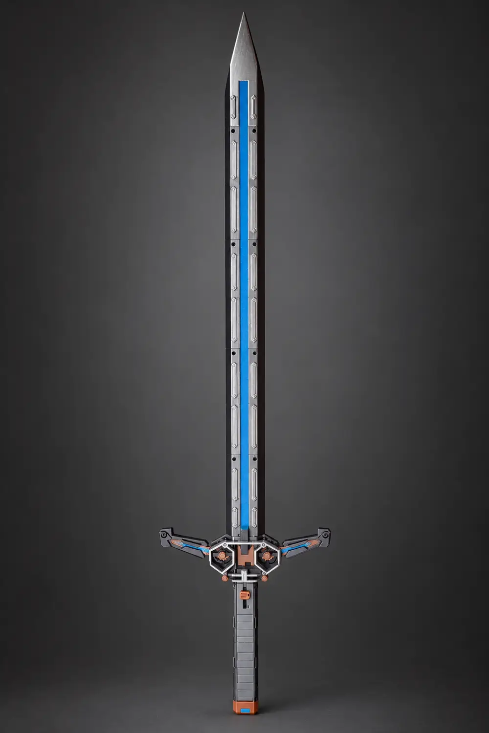 Mech Sword with Folding Crossguard