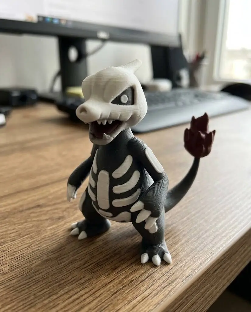 skull charmeleon pokemon