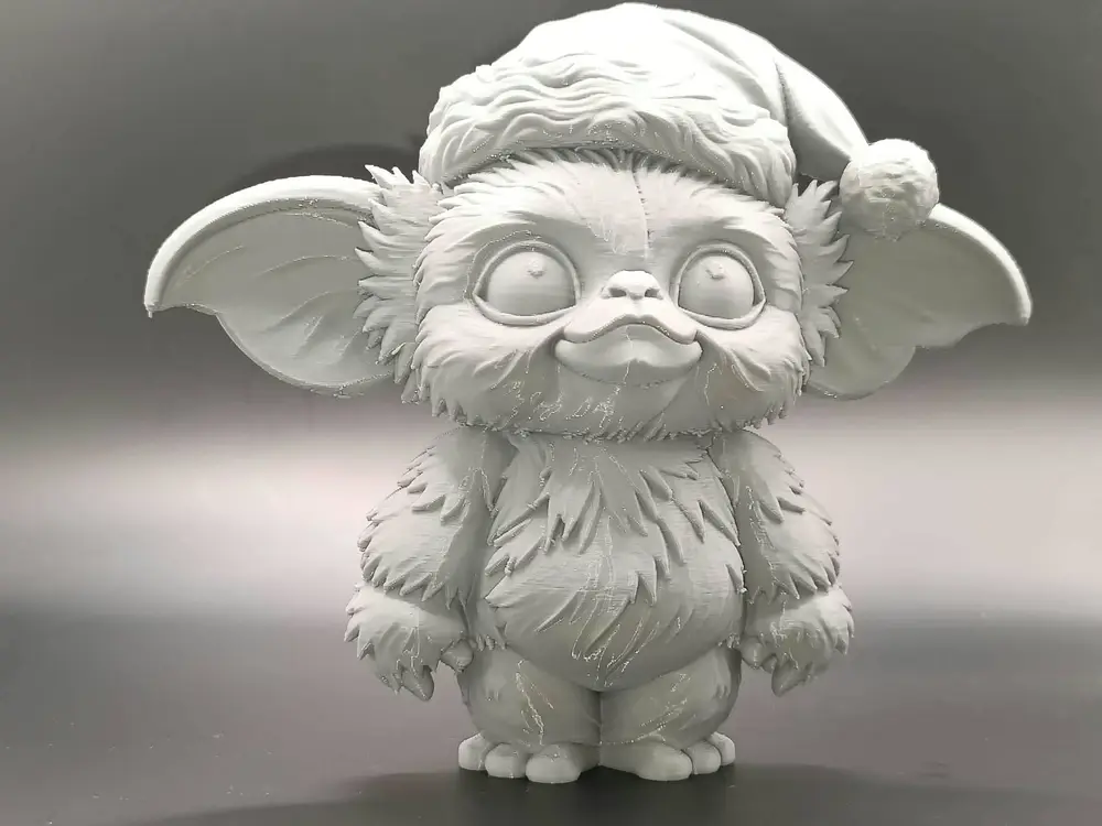 Christmas Mogwai – Santa Hat Santa Figurine