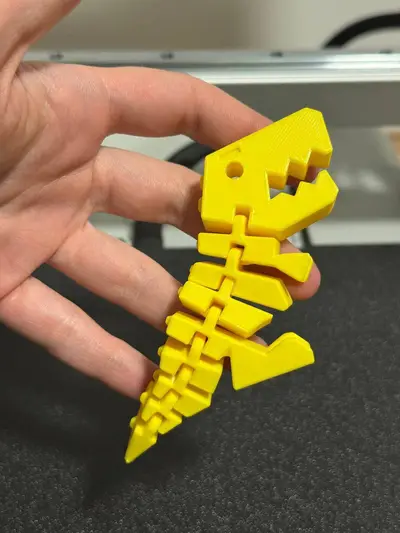 Flexi Rex / Articulated T-Rex Dinosaur (Print-in-Place)