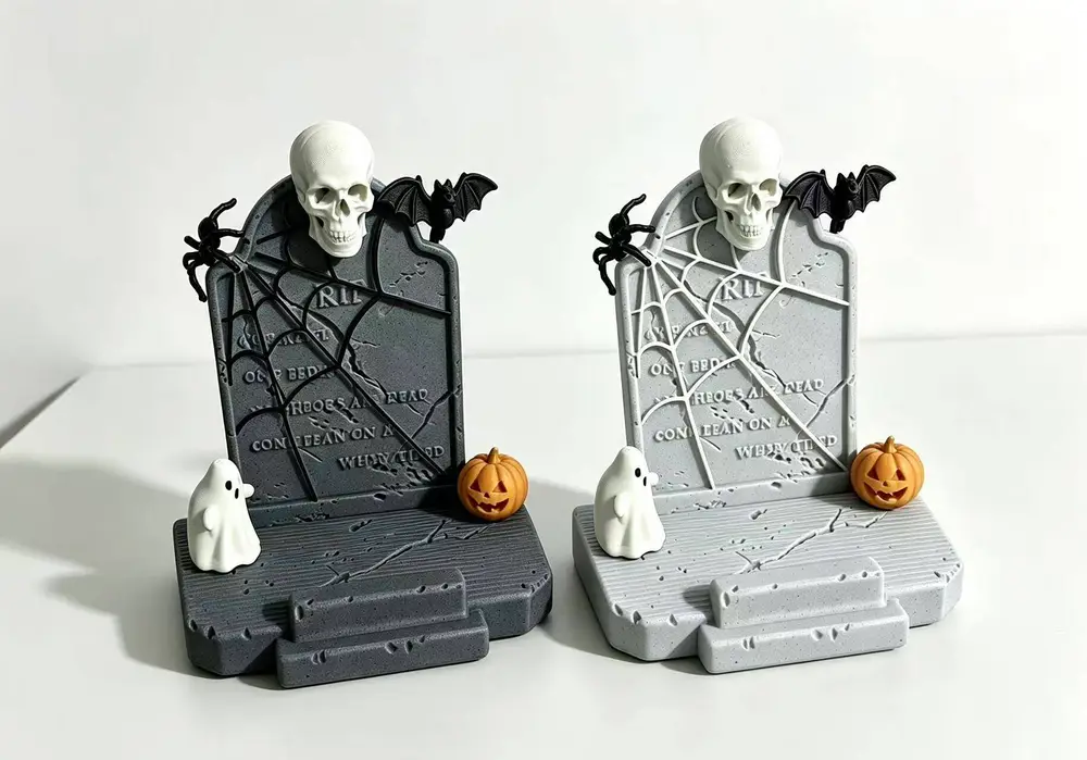 万圣节墓碑手机架平板支架Halloween Tombstone Phone & Tablet Stand