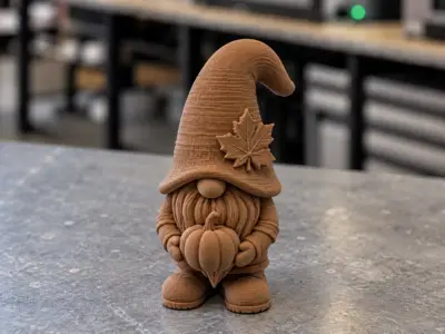Little Harvest Gnome – Minimal Autumn Decor