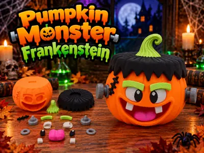 Pumpkin Monster – Frankenstein