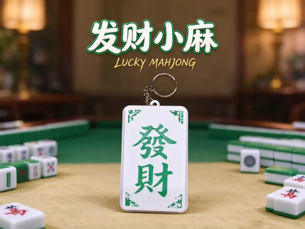 发财按键 挂饰