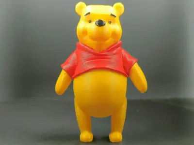 Winnie Pooh Cute Disney Figure Multicolor