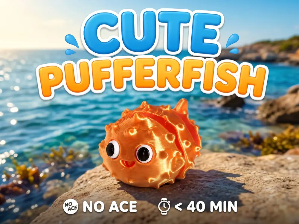 Cute Pufferfish Ocean Pack