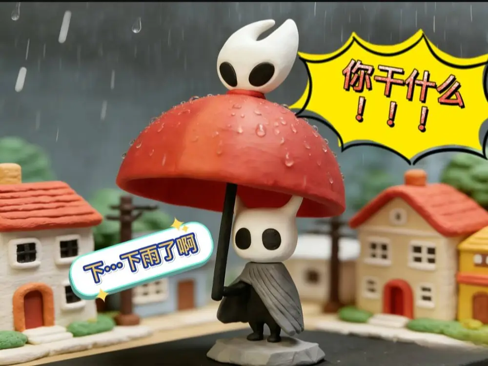 "It's Raining" - Hornet and the Knight, Silksong