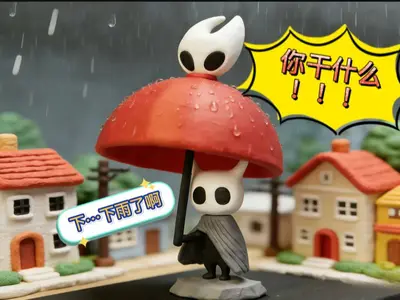 "It's Raining" - Hornet and the Knight, Silksong