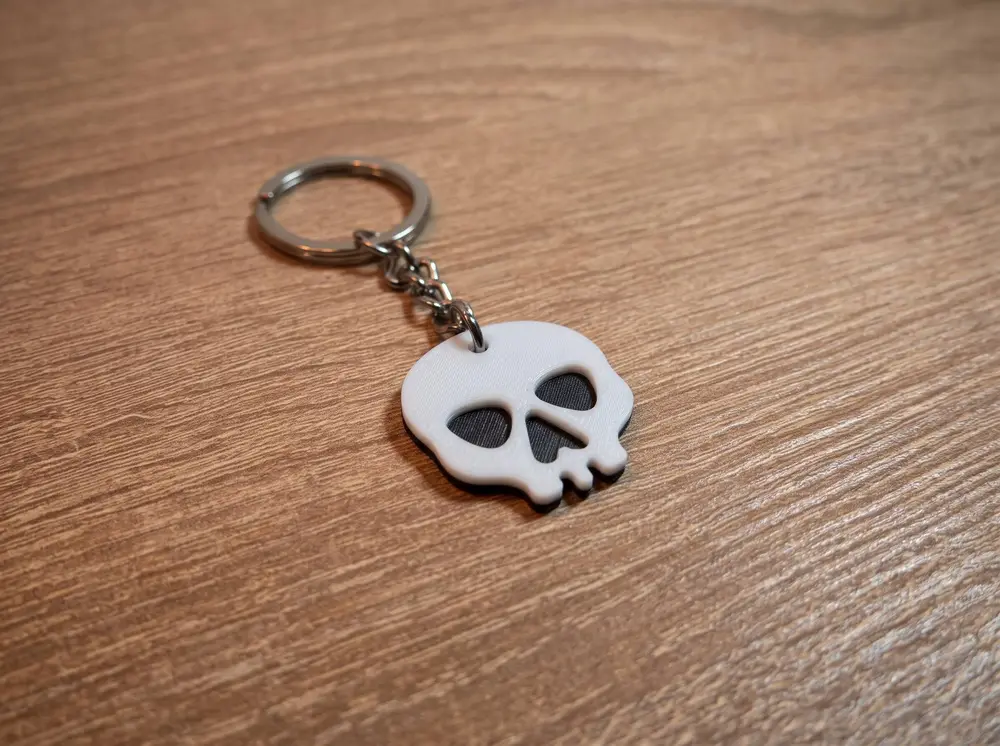 Skull Keychain