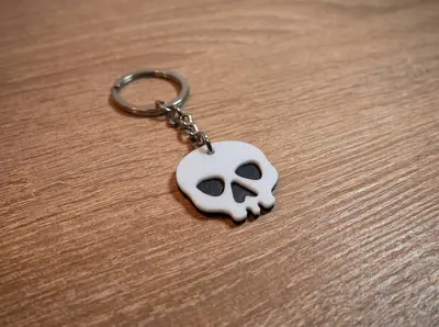Skull Keychain