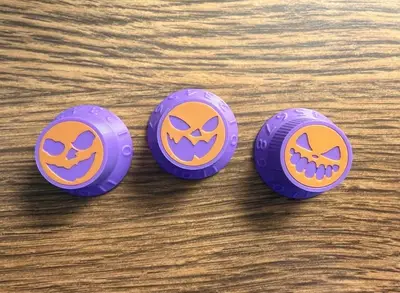 Spooky Guitar Knobs
