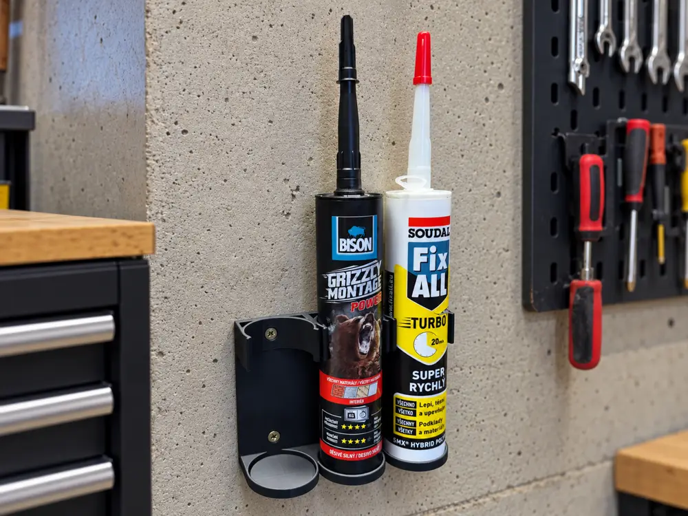 Wall-Mounted Silicone Tube Holder