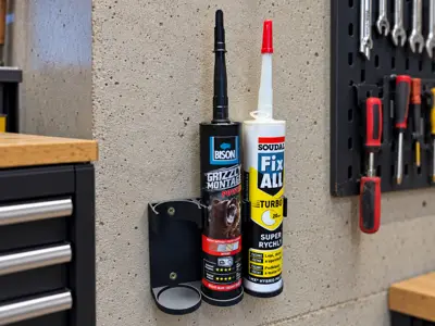 Wall-Mounted Silicone Tube Holder