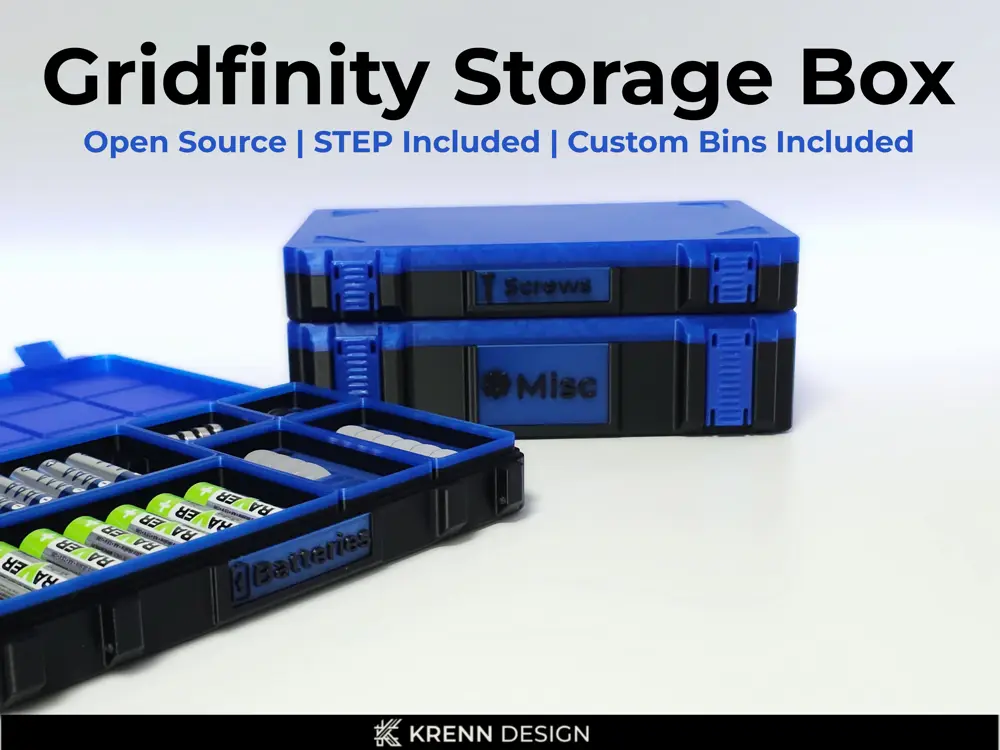 Gridfinity Storage Box | Open Source