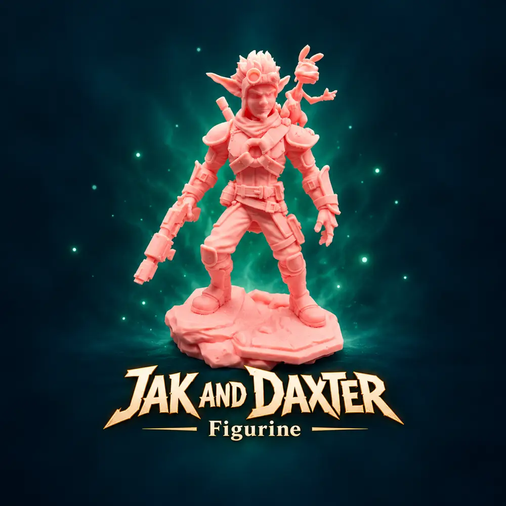 Jak and Daxter figurine