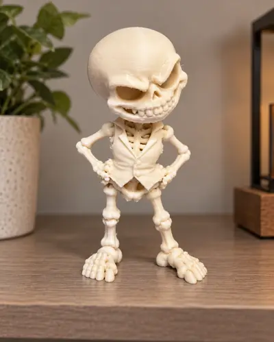Bones McGrin – Sassy Little Skeleton