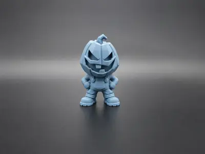 Chibi Pumpkin Trickster