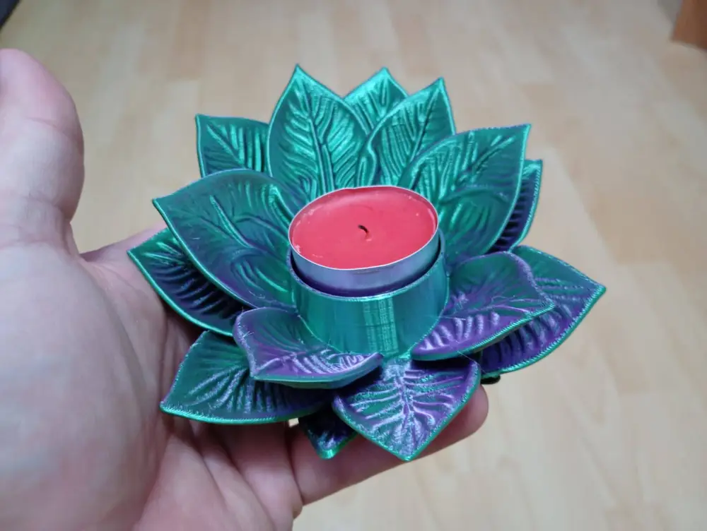 Lotus Flower Tea Light Holder