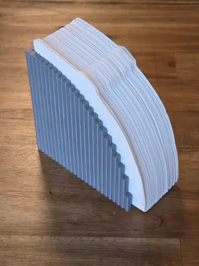 Ribbed Coffee Filter Stand