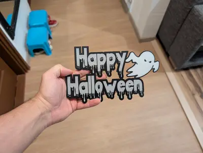 Happy Halloween plate!