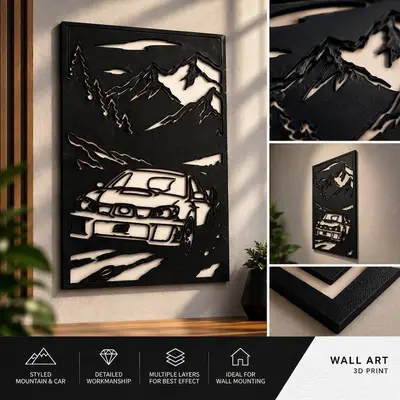 Subaru Wall Art