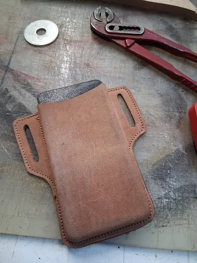 Leather iPhone Holster – Forming Molds and Cutting Template