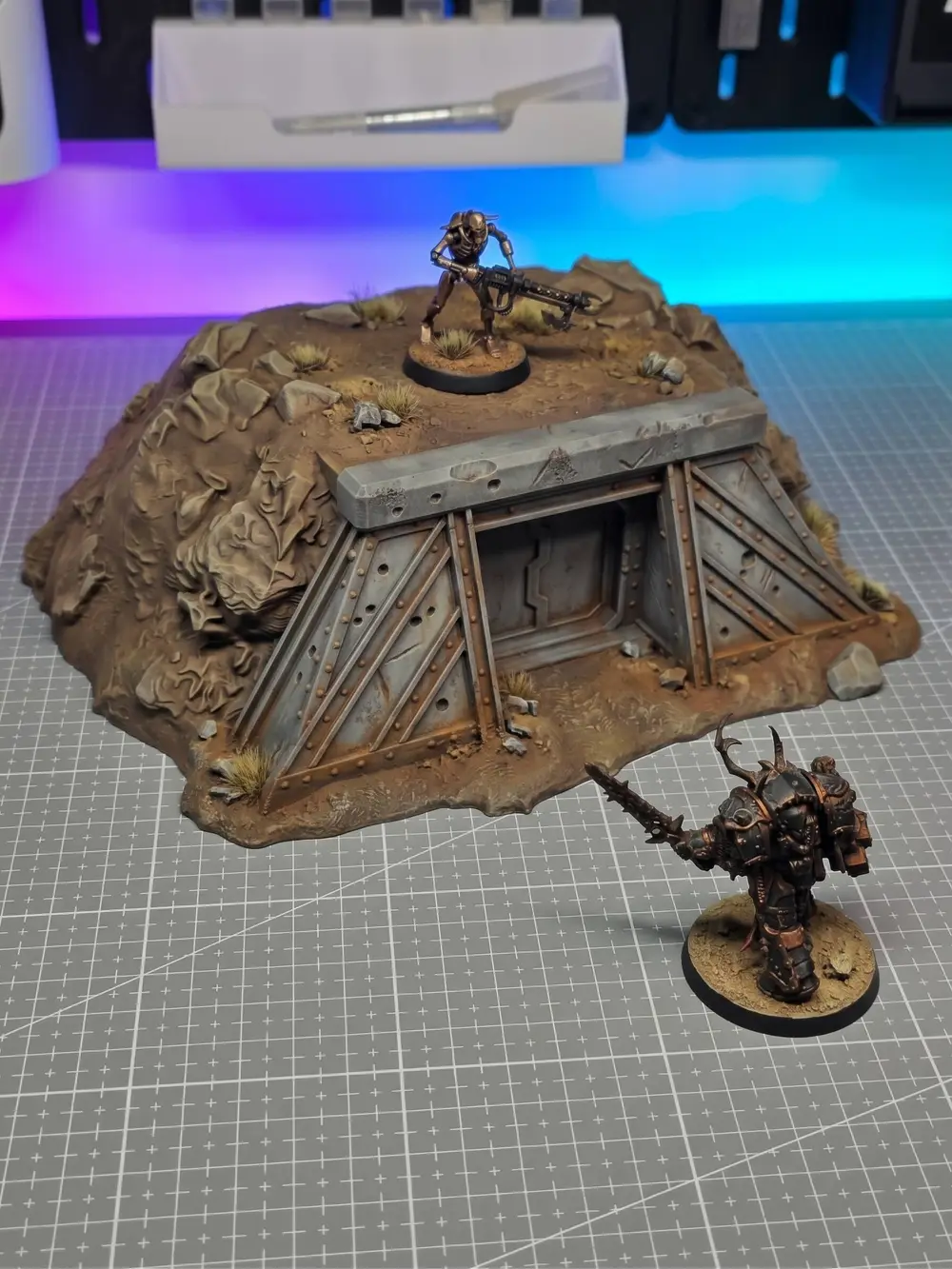 Military Bunker Door - Grimdark Wargame Terrain