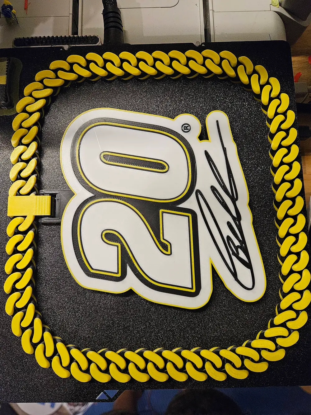 Christopher Bell hype chain