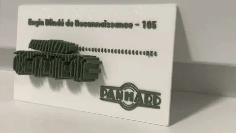 Panhard EBR 105 Layered Model