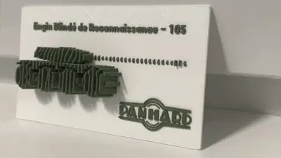 Panhard EBR 105 Layered Model