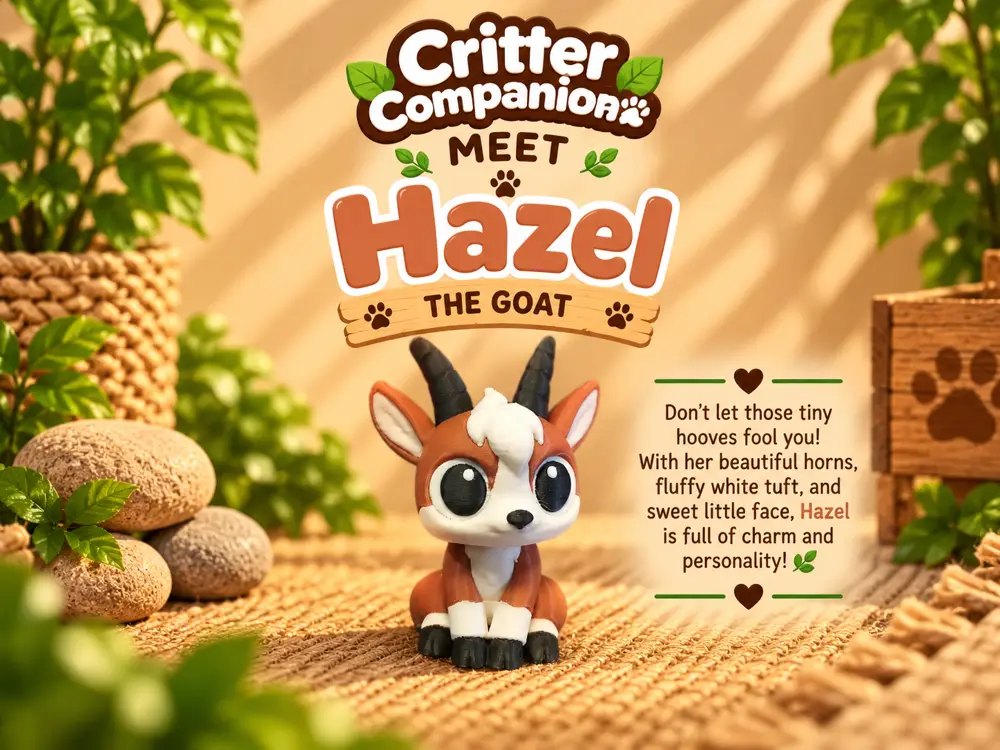 Critter Companion - Hazel – The Mini Goat