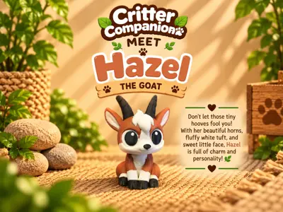 Critter Companion - Hazel – The Mini Goat
