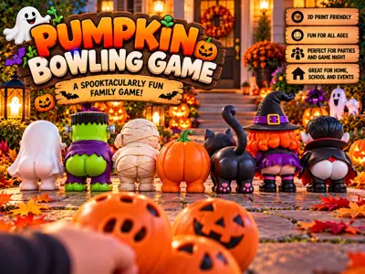 Pumpkin Bowling Game