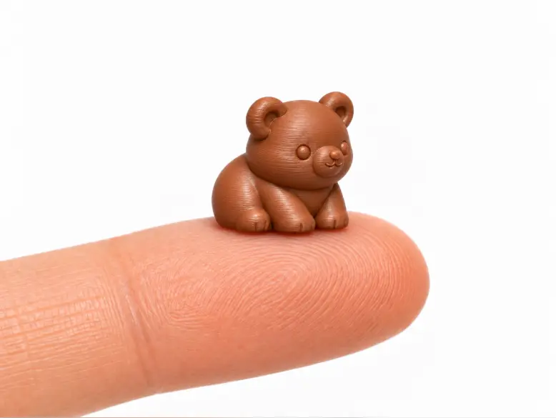 Mini Bear – Cute Tiny Sitting Bear Figurine