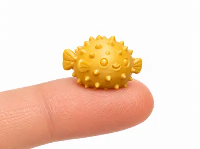 Mini Pufferfish – Cute Tiny Ocean Animal