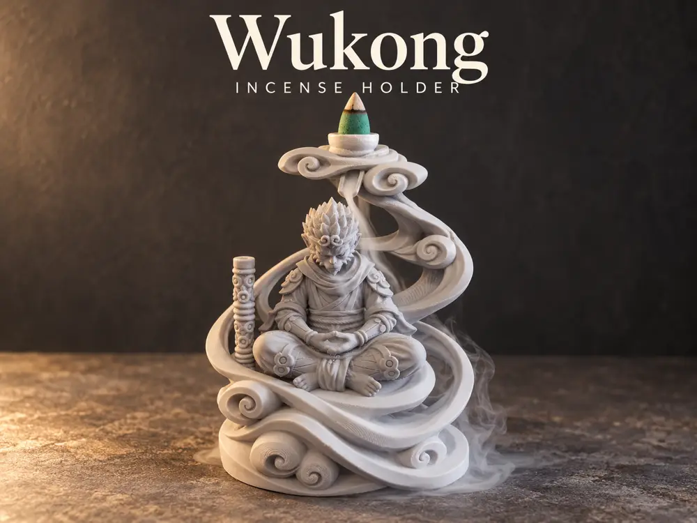 Wukong – Backflow & Stick Incense Holder