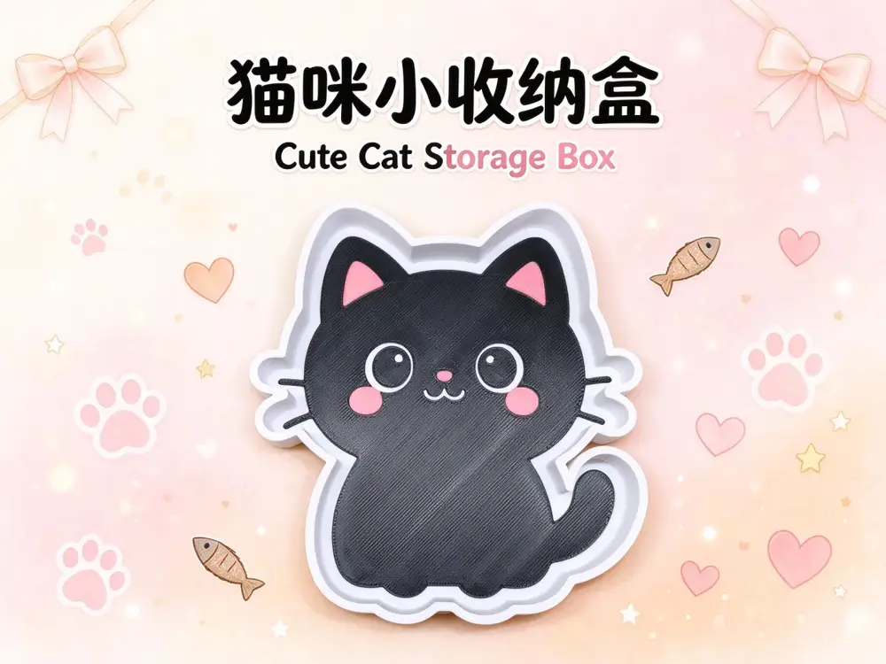 猫咪收纳盒