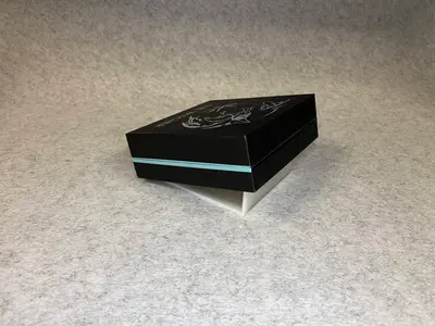 Display stand for collectible box