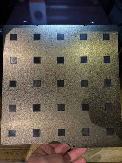 First Layer Test – Full Bed
