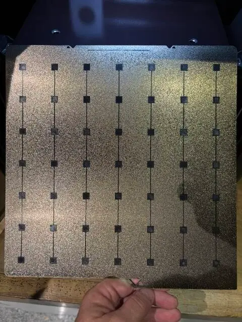 First Layer Test – Precision Grid