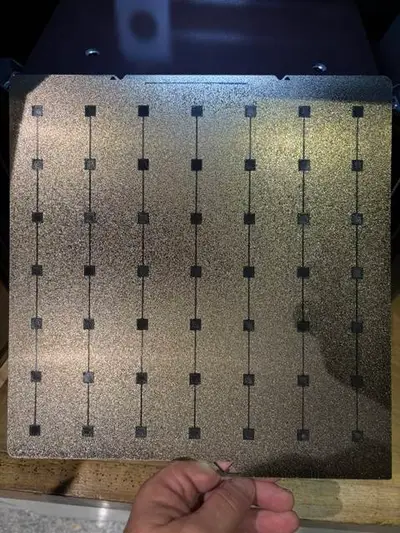 First Layer Test – Precision Grid